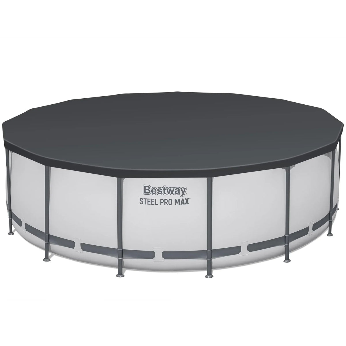 2026 NewBestway: Steel Pro MAX 15' X 48" Above Ground Pool Set - 4231 Gallon, Outdoor Family Pool, Corrosion & Puncture Resistant, Includes Filter, Pump, Ladder & Cover