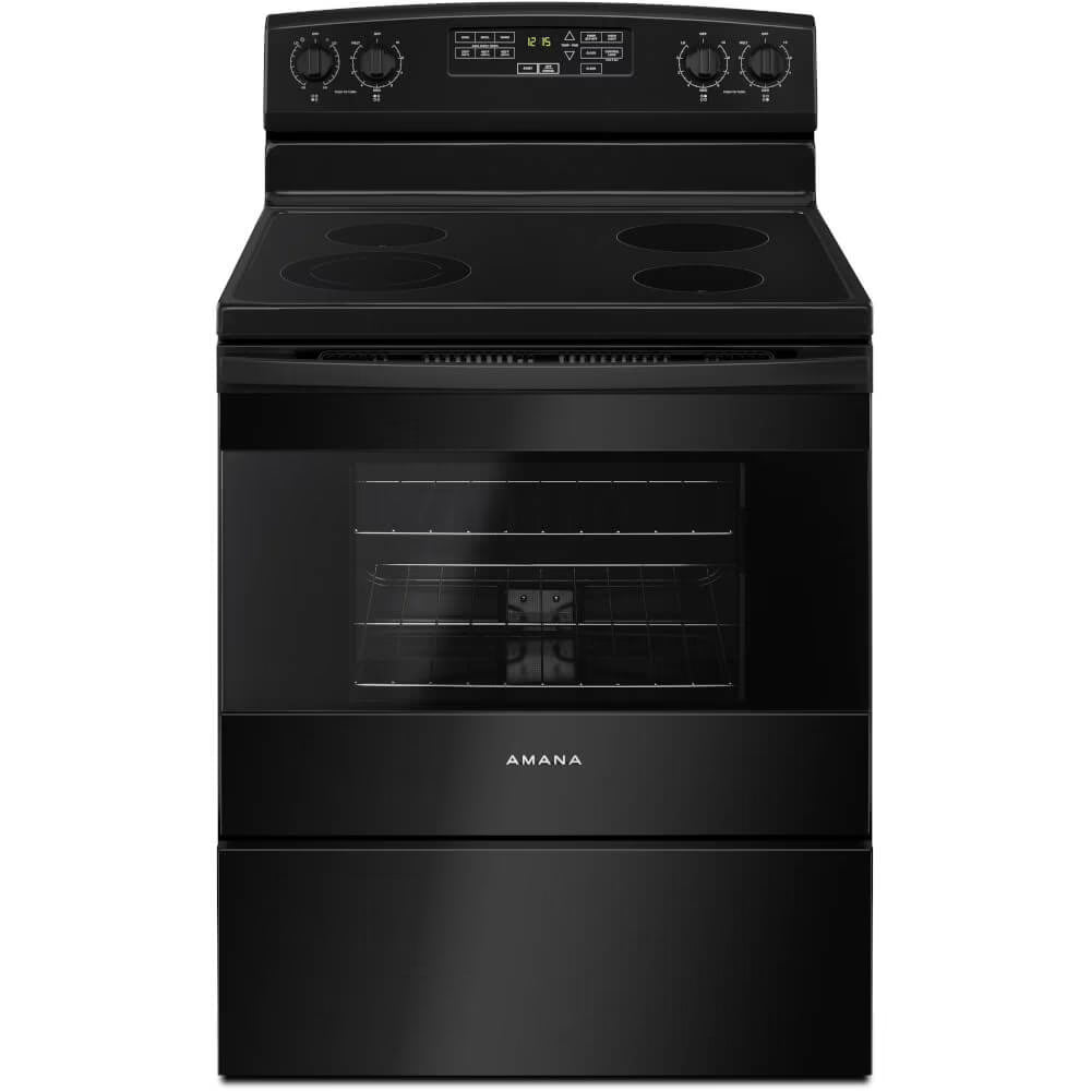 2026 NewAMANA AER6603SFB freestanding smoothtop electric range