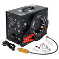 2026 NewTUDIVING PCP Air Compressor, Built in Converter, 4500psi/300bar Pcp Compressor Auto stop