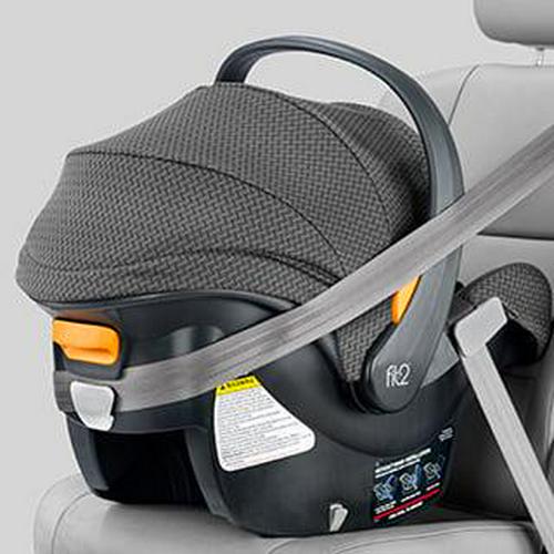 2026 NewChicco Fit2 Adapt Infant & Toddler Car Seat - Ember (Black). New