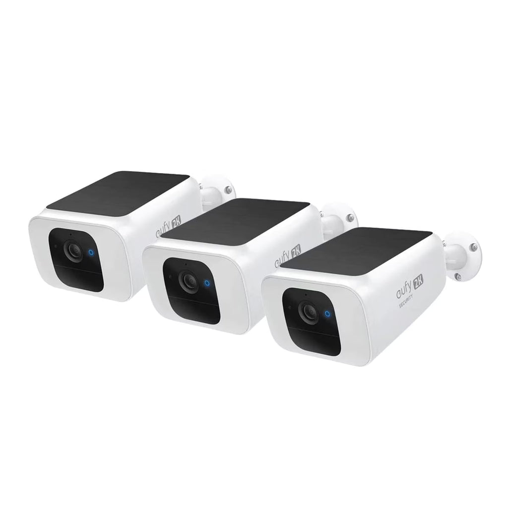 2026 NewEufy SoloCam S230 Solar Security Camera S40, 4K UHD, 4-Cam Kit, White, 4-Pack