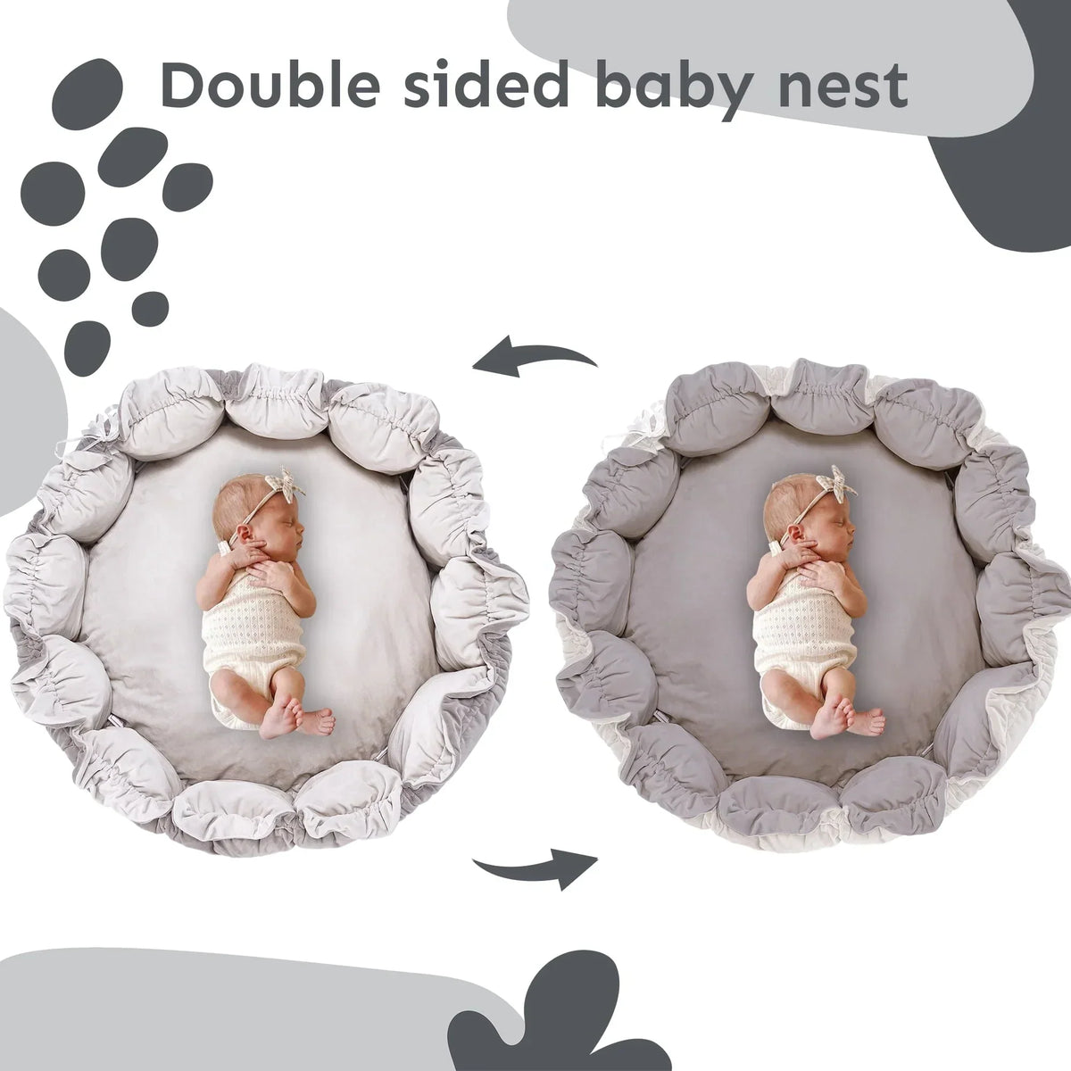 2026 New5-in-1 Thick & Plush Play Gym, Convertible Stage-Based Developmental Activity Gym & Play Mat from Baby to Toddler, Ball Pit, Pet Cushion, Balls are not Included