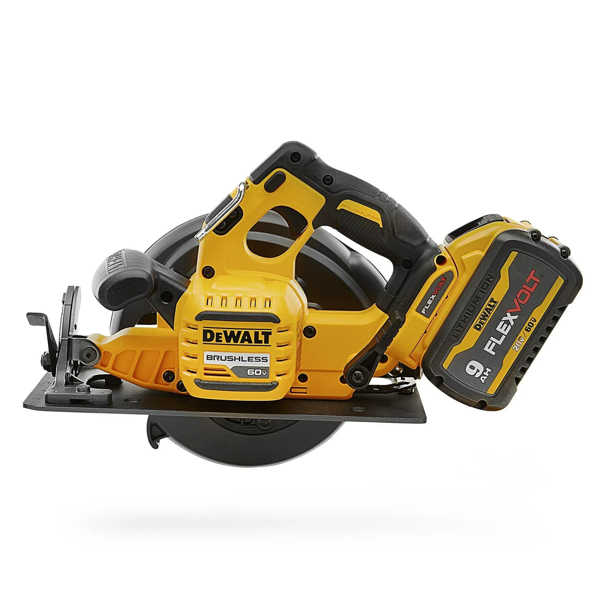 2026 NewDeWalt FLEXVOLT 60 V 7-1/4 in. Cordless Brushless Circular Saw Kit (Battery & Charger)