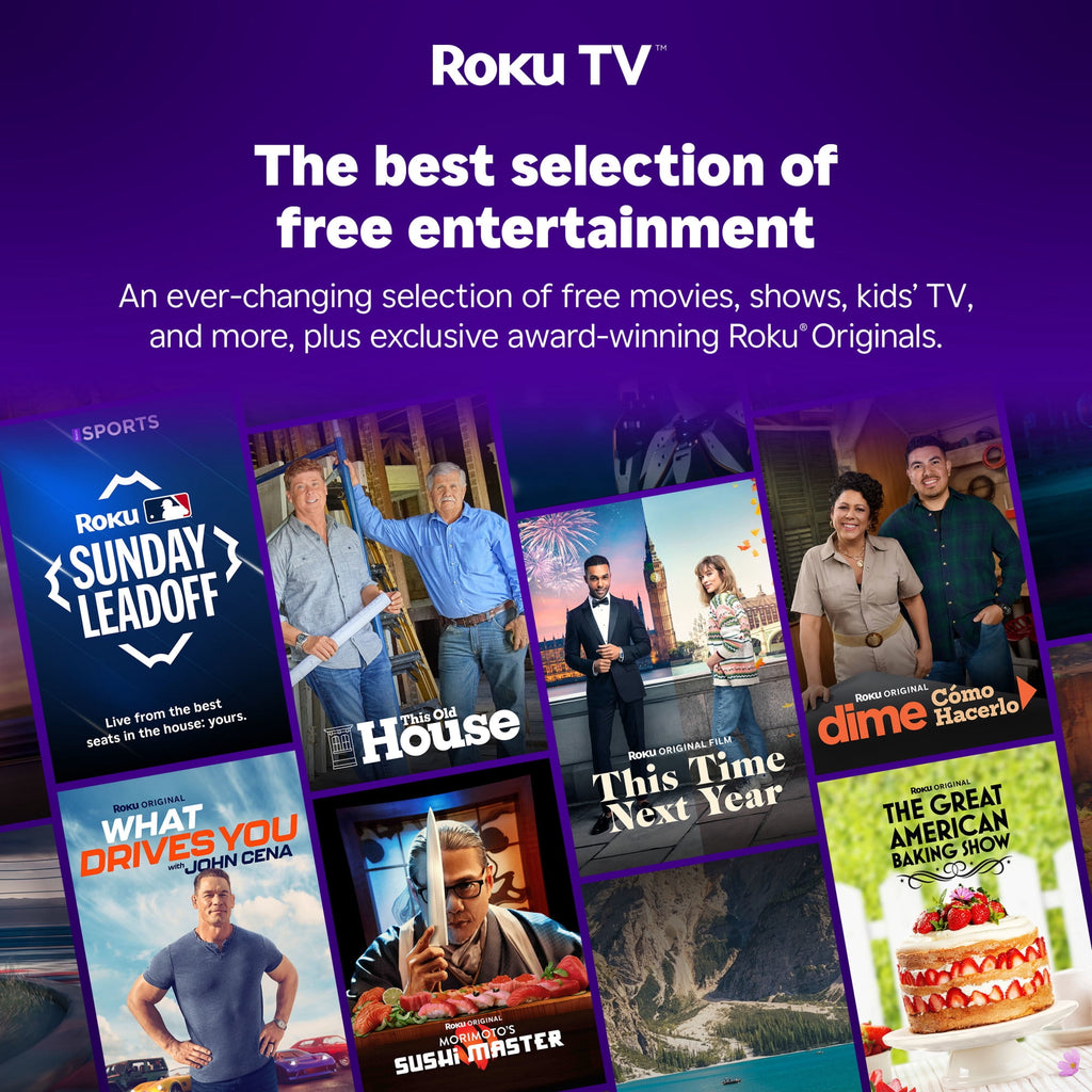 (Open Box) Onn 32 inch Class HD (720P) LED Roku Smart TV 100012589, Black