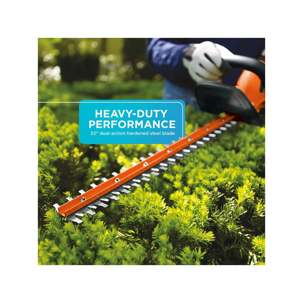 2026 NewBLACK+DECKER LHT2220 20V MAX* Cordless Lithium 22 in. Hedge Trimmer