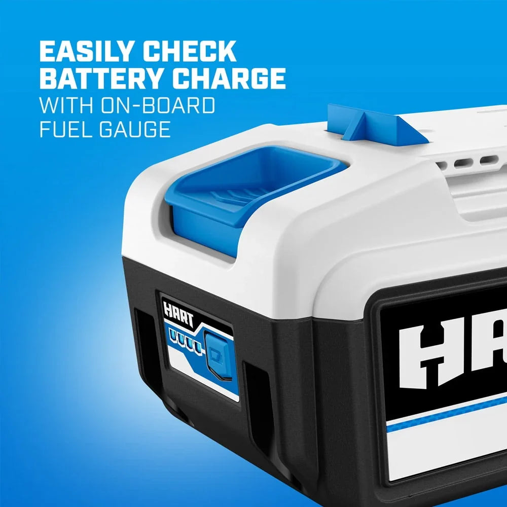 2026 New HART 40-Volt 120 MPH at 450 CFM Battery-Powered Axial Blower Kit, (1) 4.0Ah Lithium-Ion Battery