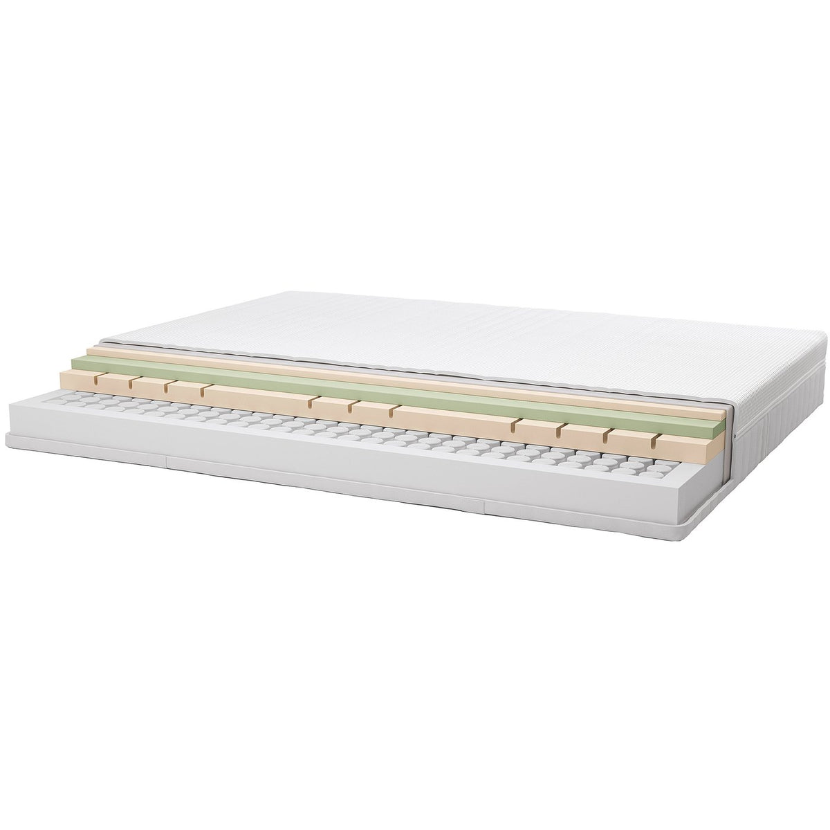 ÅNNELAND Hybrid mattress - firm/white Queen