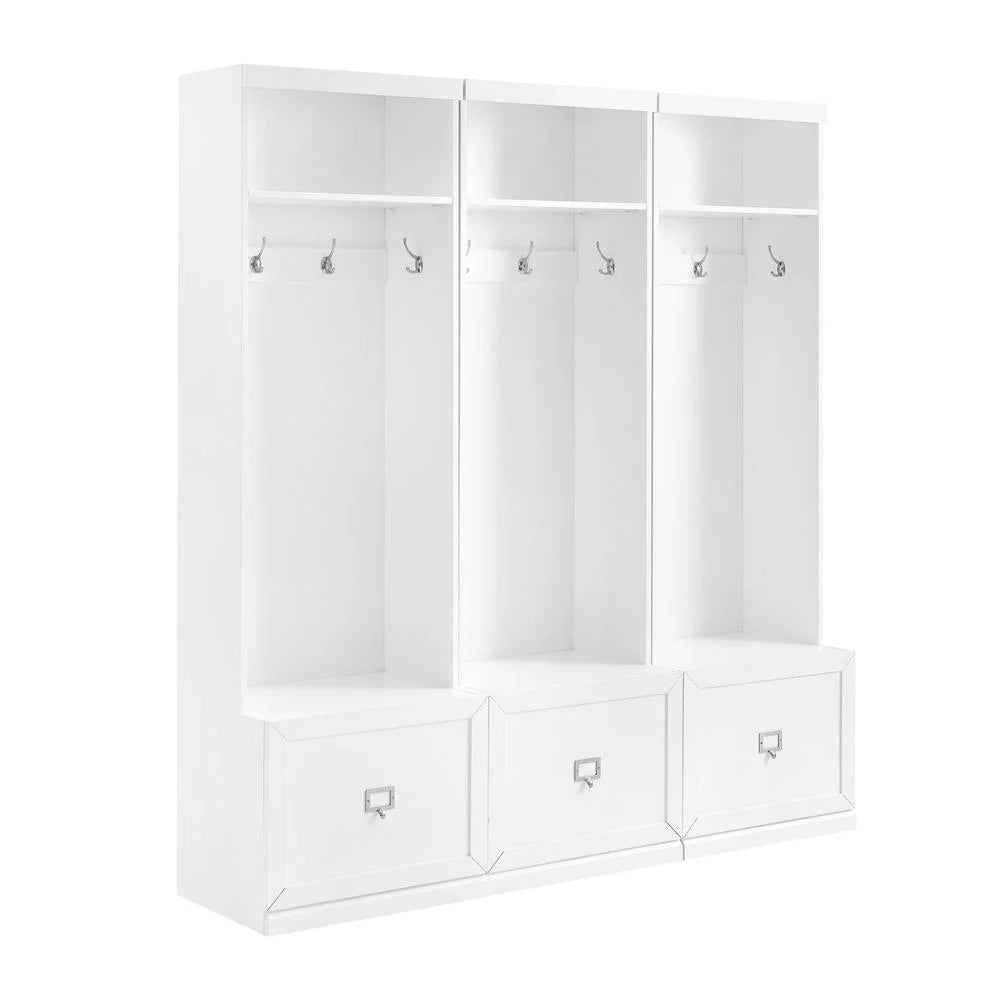 2026 New Crosley Furniture Harper Hall Tree in White