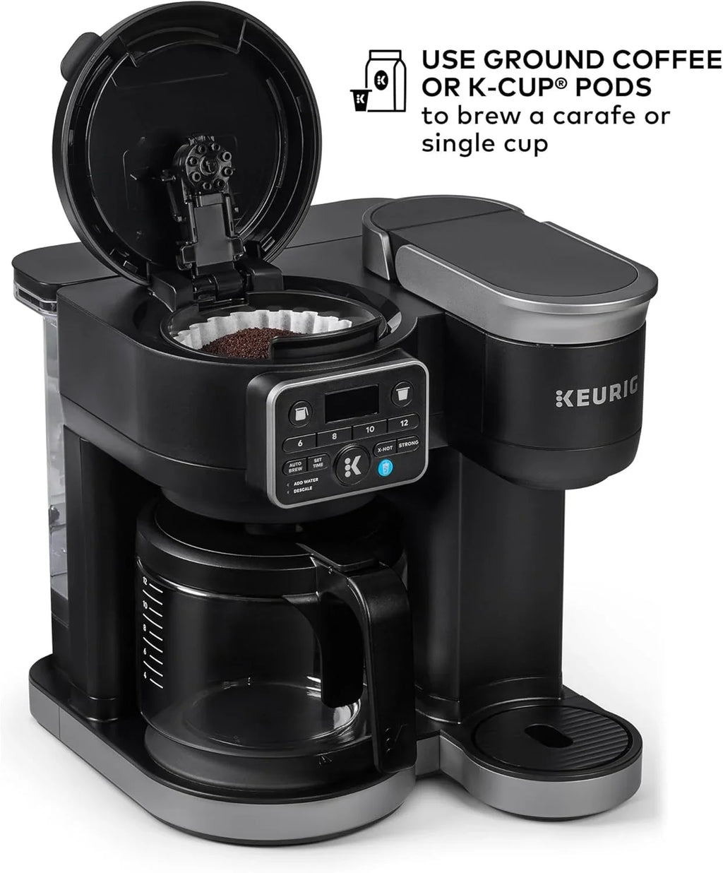 2026 NewKeurig K-Duo Gen 2 Hot & Iced Single Serve & Carafe Coffee Maker