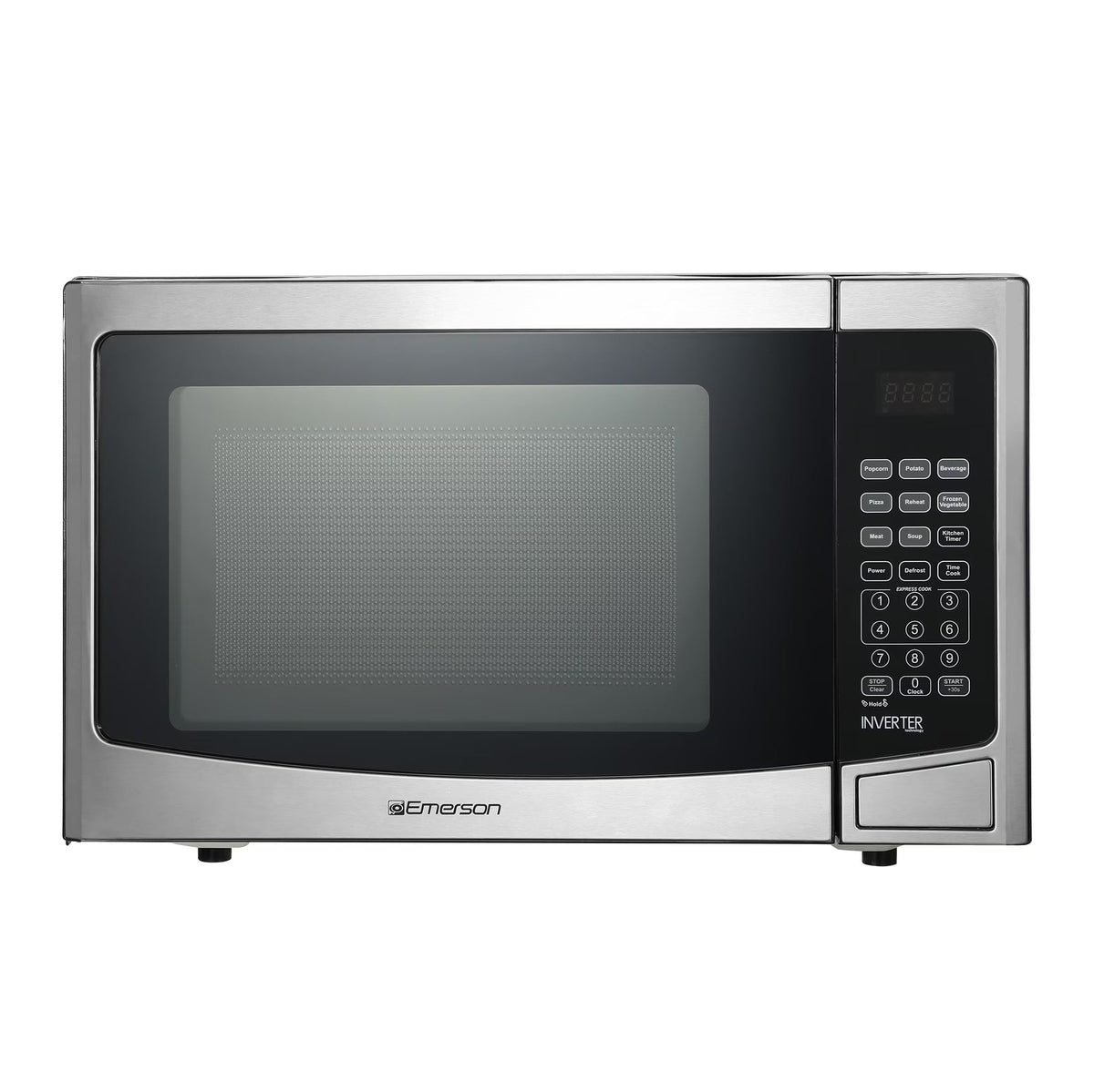 2026 NewEmerson 1.2 Cu Ft, 1000W Stainless Steel Countertop Microwave Oven with Inverter Technology, Touch Control, MWI1212SS