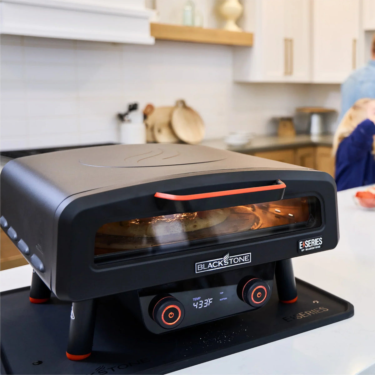 2026 NewBlackstone 14" Electric Tabletop Pizza Oven with Rotating Pizza Stone