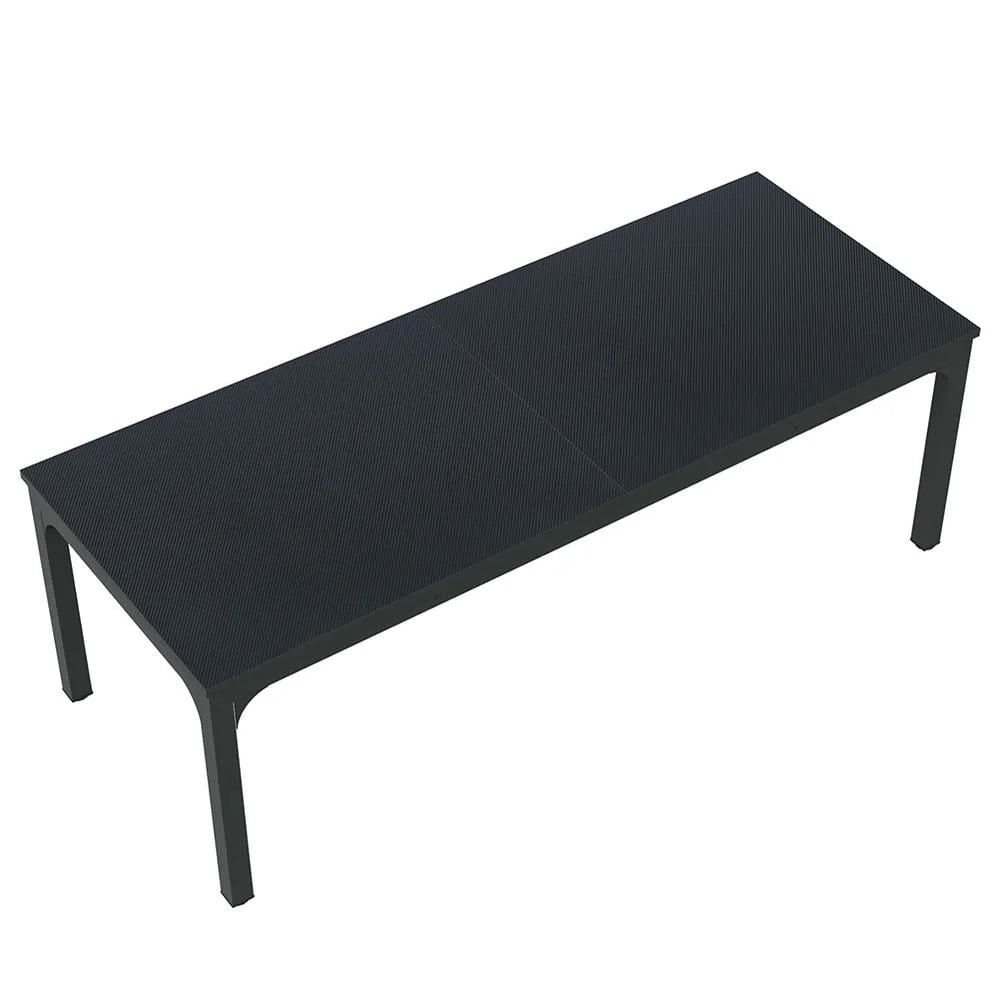 2026 NewKepooman Dining Table, Kitchen Table,Rectangular Dining Table, 78 inch Long Kitchen Table for 6-8 People, Black