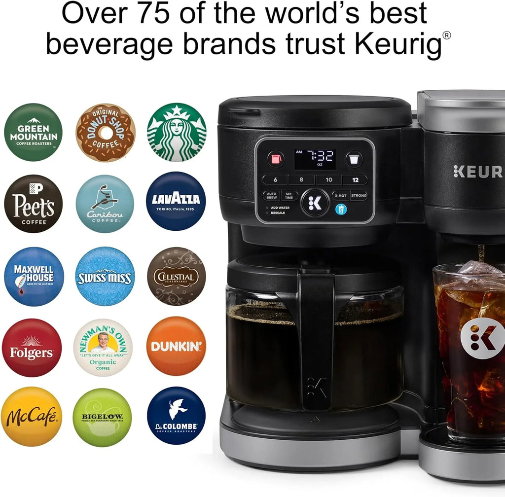 2026 NewKeurig K-Duo Gen 2 Hot & Iced Single Serve & Carafe Coffee Maker
