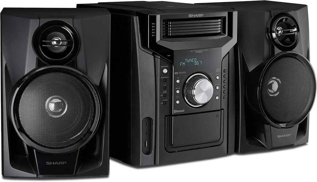 2026 NewCD-BH950 240W 5-way mini bookshelf speaker system with cassette deck and Bluetooth
