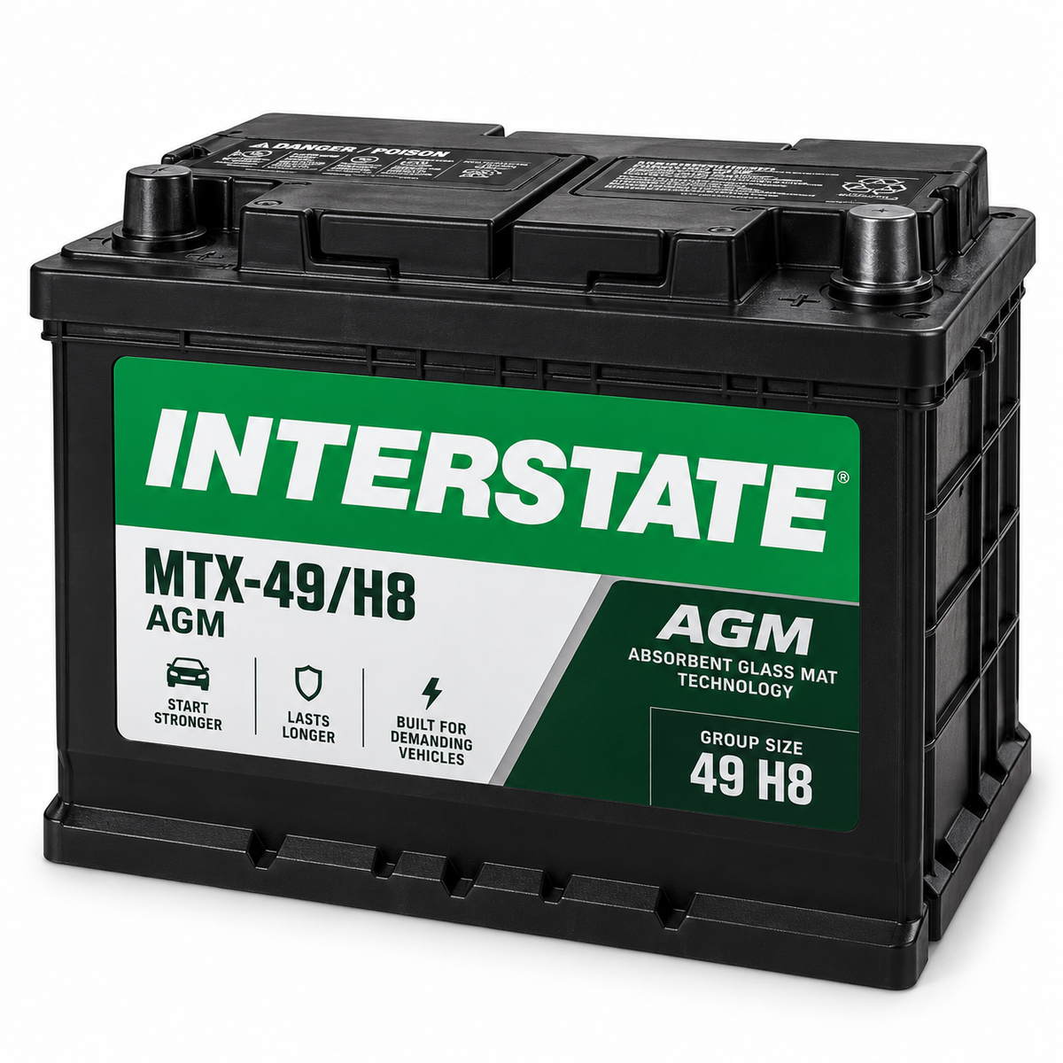 MTX-49/H8 Interstate Battery