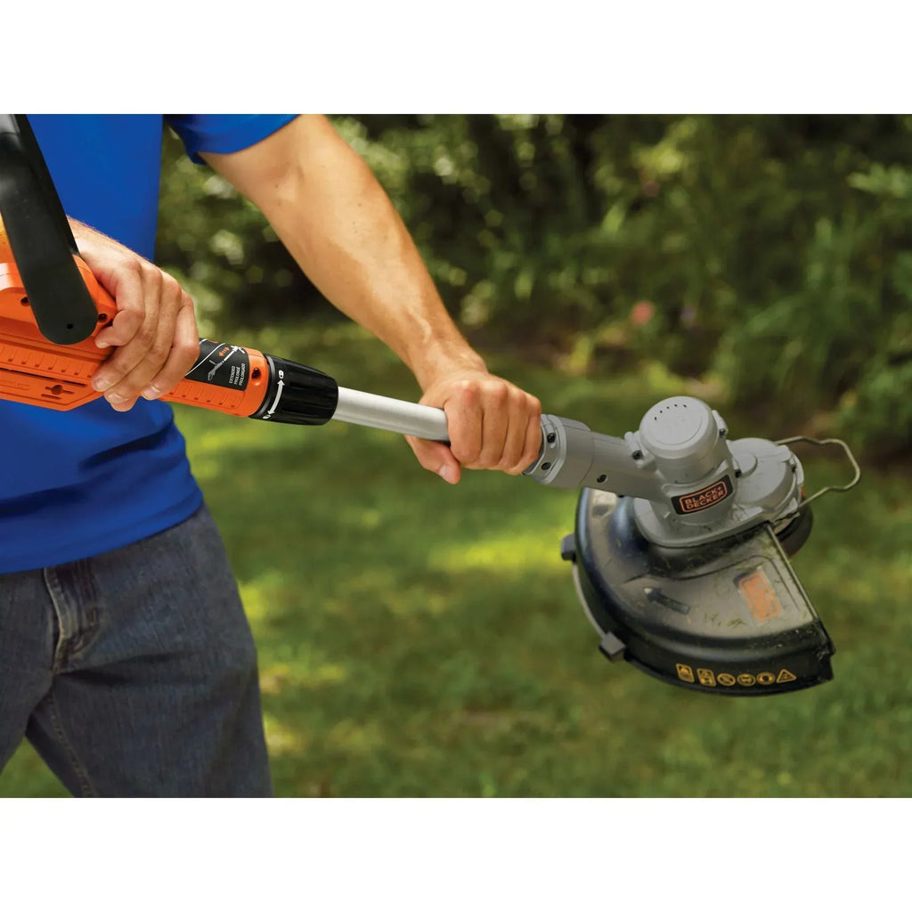 2026 NewBLACK+DECKER 20V Cordless String Trimmer and Edger, 2Ah, Lithium Ion Battery Included