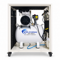 CALIFORNIA AIR TOOLS 10020SPCAD Ultra Quiet and Oil-Free 2.0 Hp 10 Gallon Air Compressor in Sound Proof Cabinet w/Automatic Drain Valve - California Air Tools