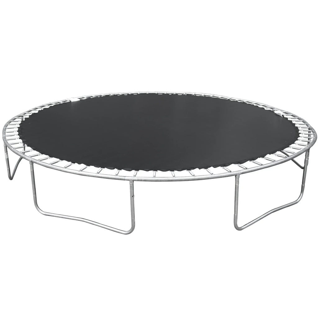 2026 New14FT Outdoor Trampoline with Safety Enclosure, Steel Tube Frame, Ladder & Secure Net - Heavy Duty, Blue