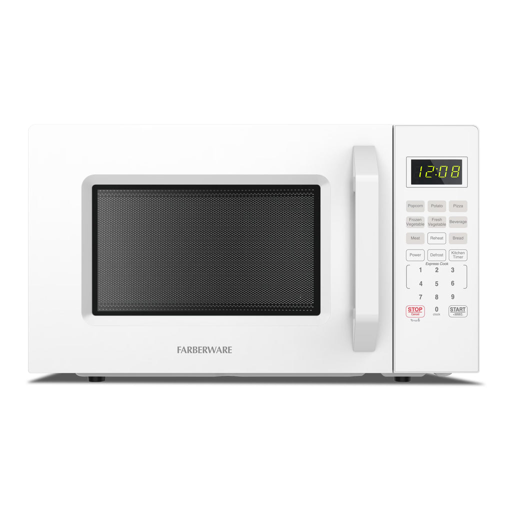 2026 NewFarberware 1.1 Cu. Ft. 1000-Watt Compact Microwave Oven, Black