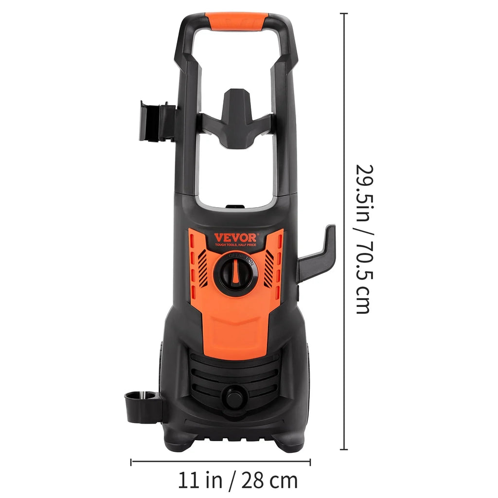 2026 NewBENTISM Electric Pressure Washer 2150 PSI 1.8 GPM 1800W Cold Water Wheeled