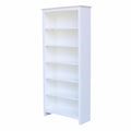 2026 NewInternational Concepts Solid Wood Shaker Bookcase, 72 in H