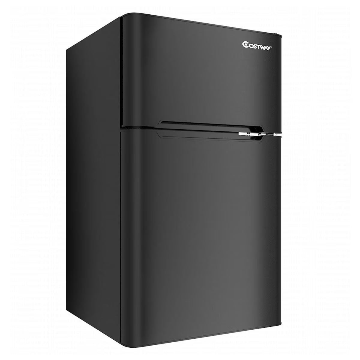 2026 NewCostway Refrigerator Small Freezer Cooler Fridge Compact 3.2 cu ft. Unit, Grey