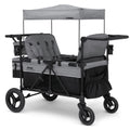 Jeep Wrangler Deluxe 4 Seater Stroller Wagon by Delta Children