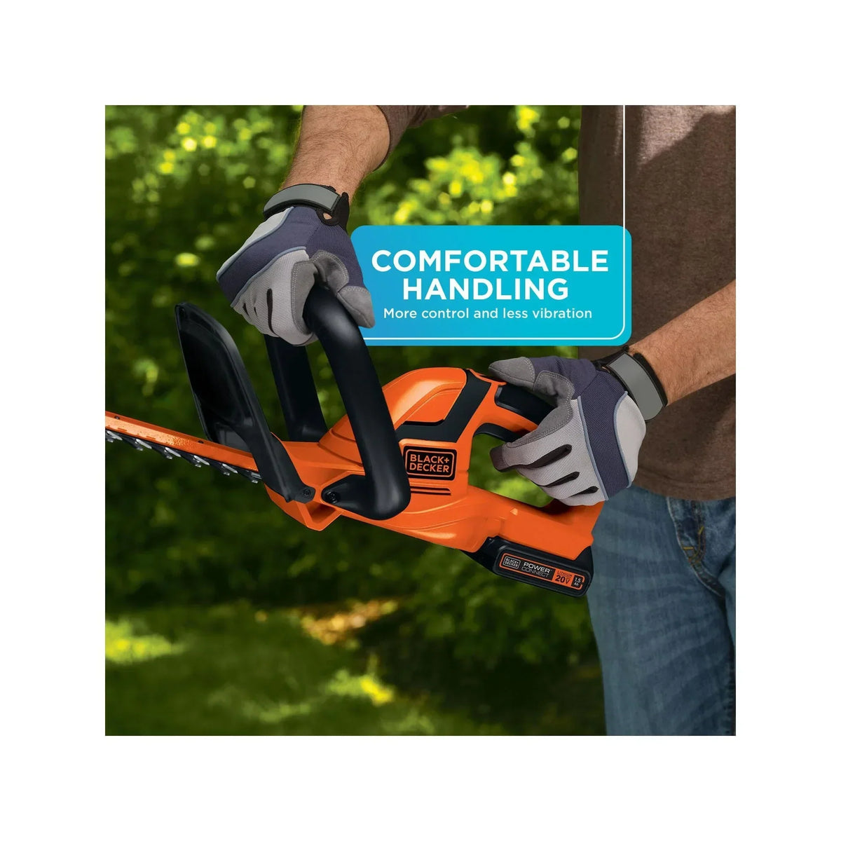 2026 NewBLACK+DECKER LHT2220 20V MAX* Cordless Lithium 22 in. Hedge Trimmer