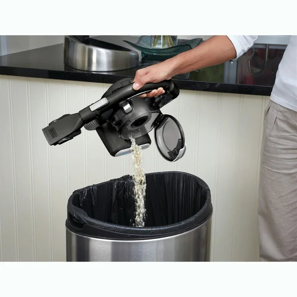 2026 NewBLACK+DECKER DUSTBUSTER 20V MAX* Flex Cordless Stick Vacuum with Floor Head and Pet Hair Brush, (BDH2020FLFH)