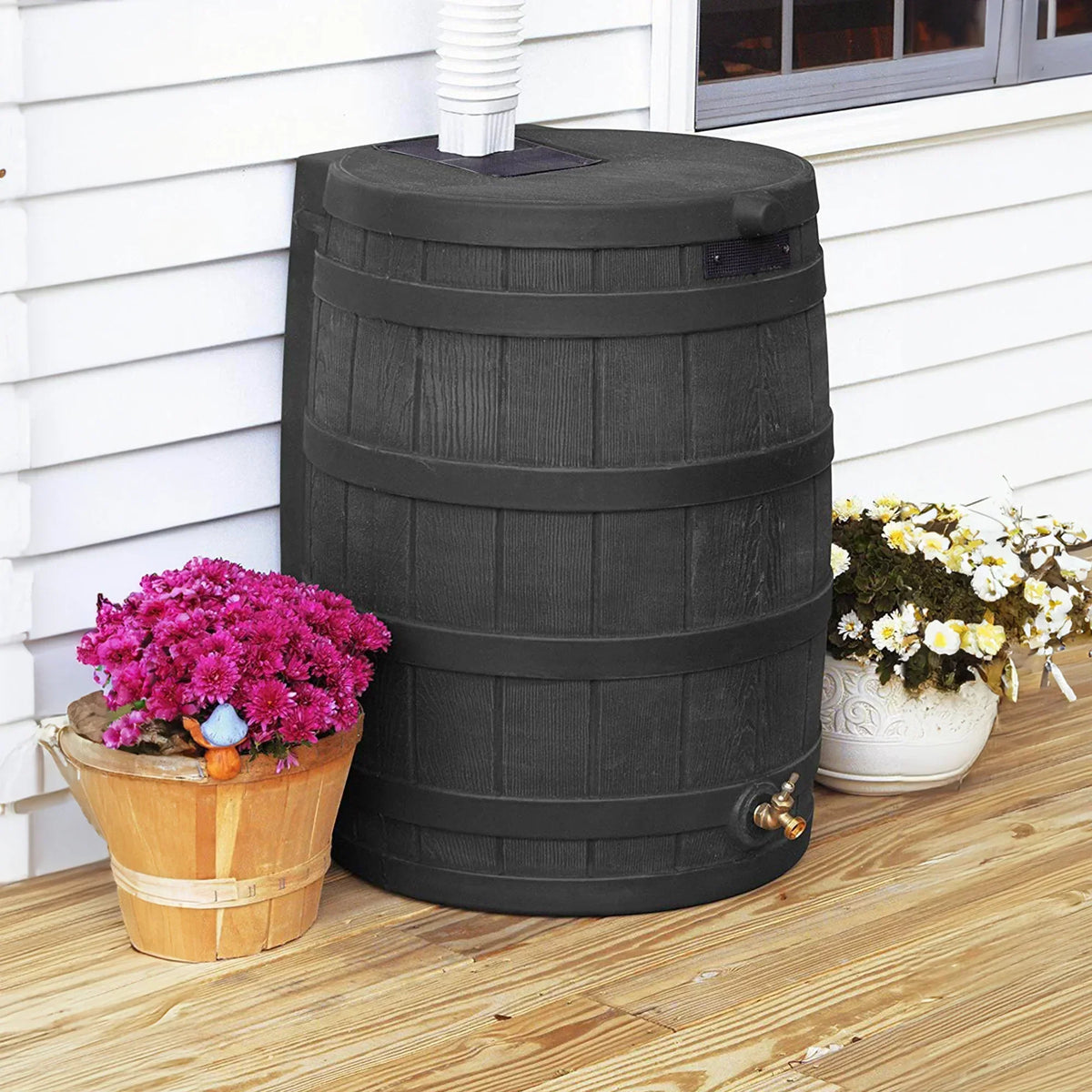 2026 NewGood Ideas Rain Wizard Rain Storage Collection Rain Barrel 50-Gallon