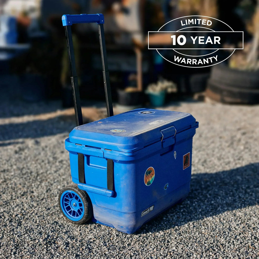 2026 NewColeman Pro 55-Quart Wheeled Hard Cooler