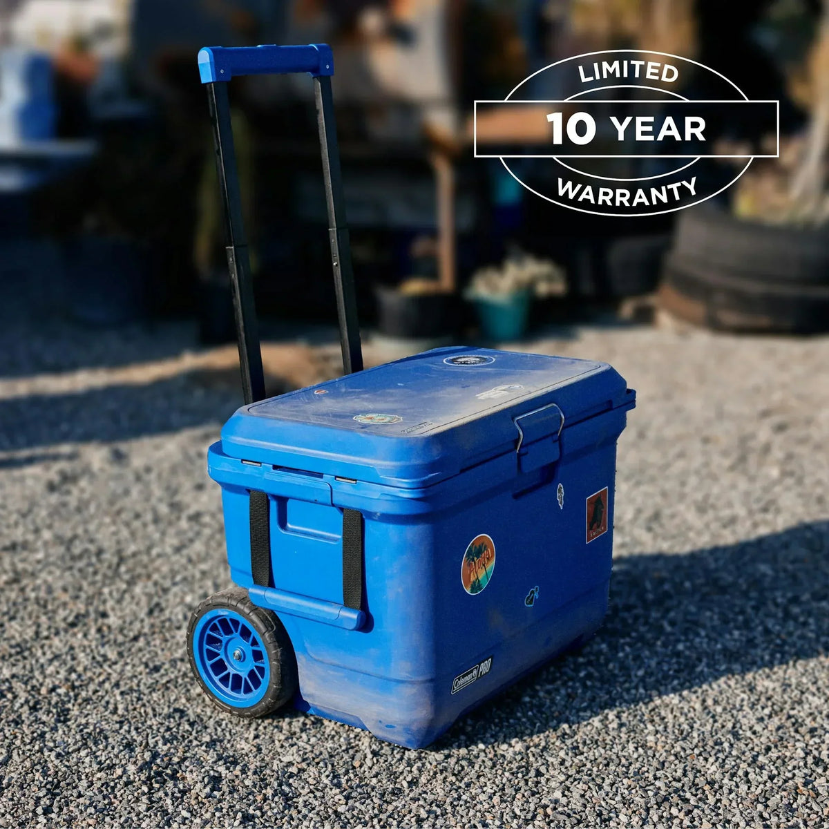 2026 NewColeman Pro 55-Quart Wheeled Hard Cooler