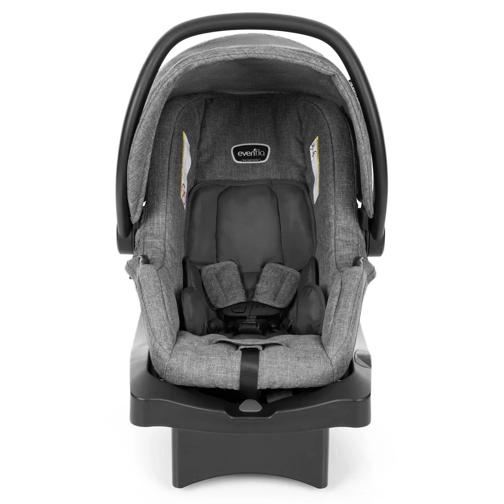 2026 NewEvenflo Omni Plus Modular Travel System with LiteMax Sport Infant Car Seat, Mylar Gray, Unisex