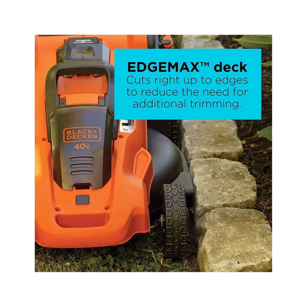 2026 NewBLACK+DECKER 40V MAX* Cordless Lawn Mower with Battery and Charger Included, (CM2043C)