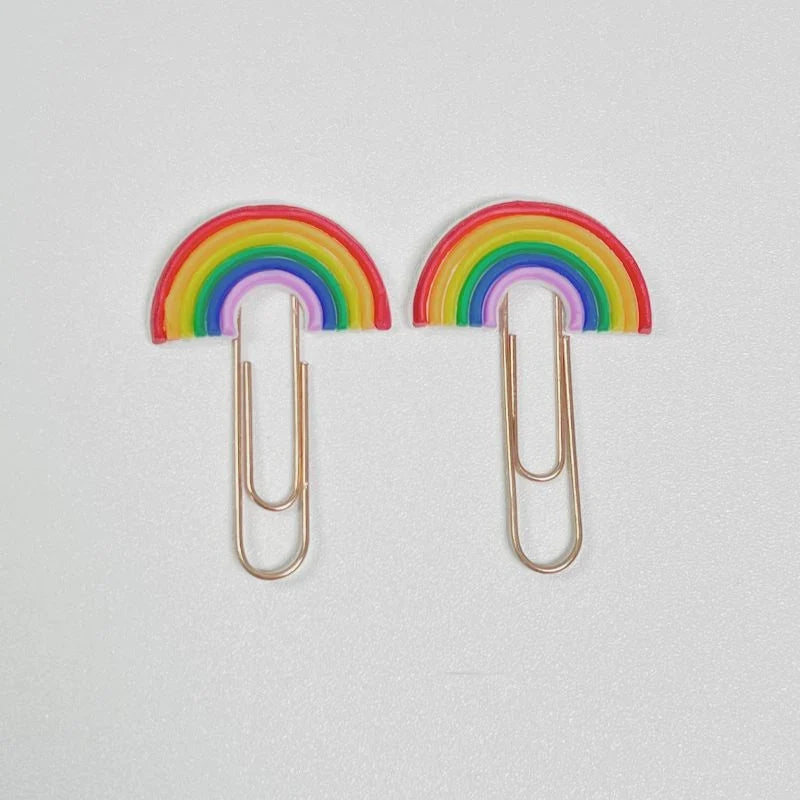 10pcs Cute Design Paperclip Bookmarks