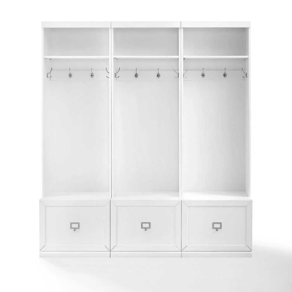 2026 New Crosley Furniture Harper Hall Tree in White