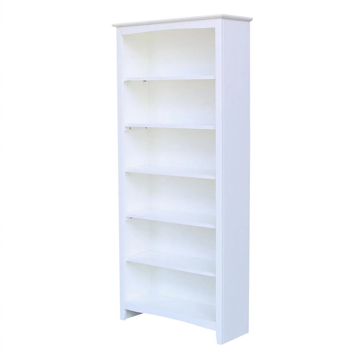 2026 NewInternational Concepts Solid Wood Shaker Bookcase, 72 in H