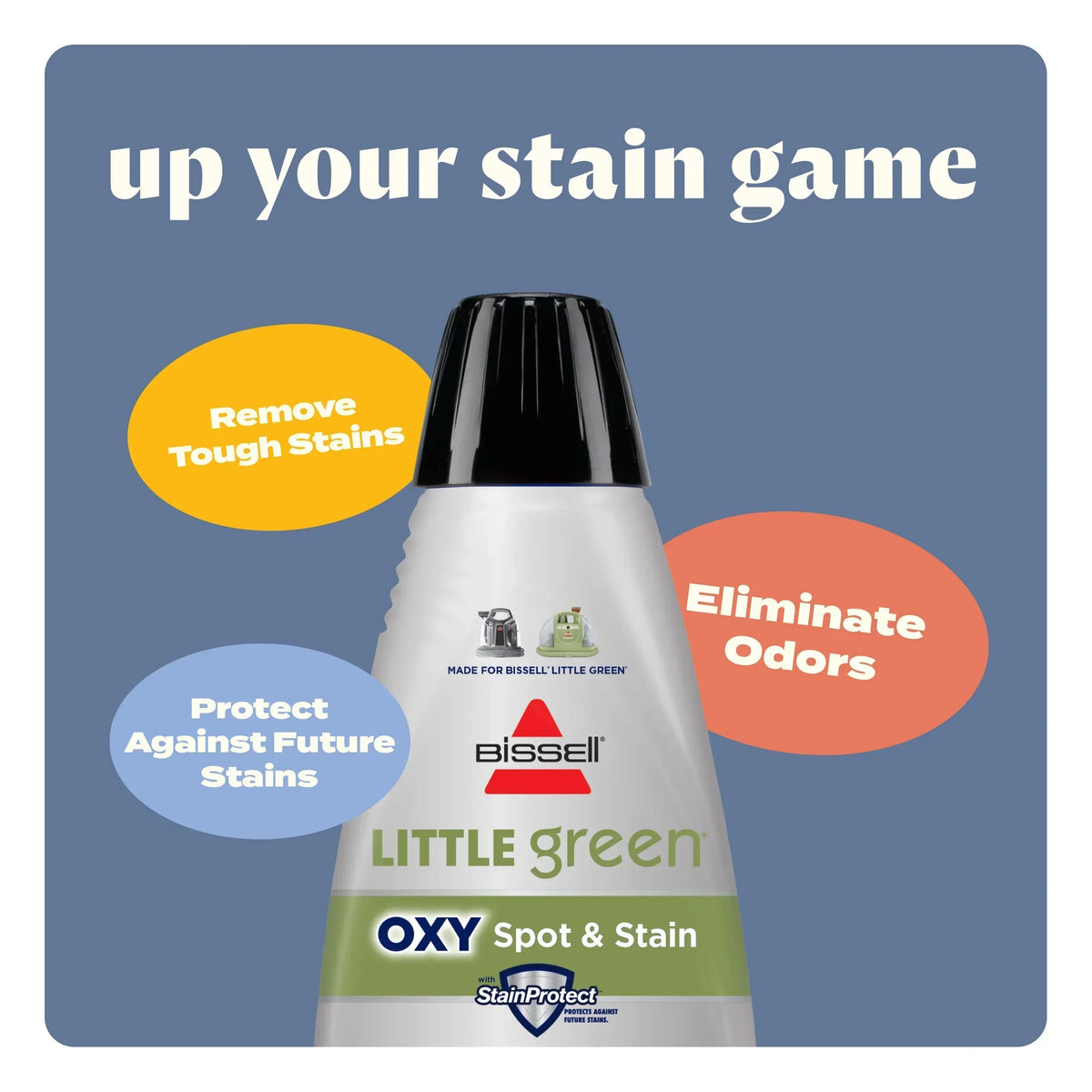 2026 NewBISSELL Little Green Mini Portable and Upholstery Deep Cleaner, Car/Auto Detailer with 4" Tough Stain Tool and Little Green Trial Formula, 4095