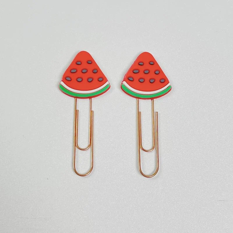 10pcs Cute Design Paperclip Bookmarks