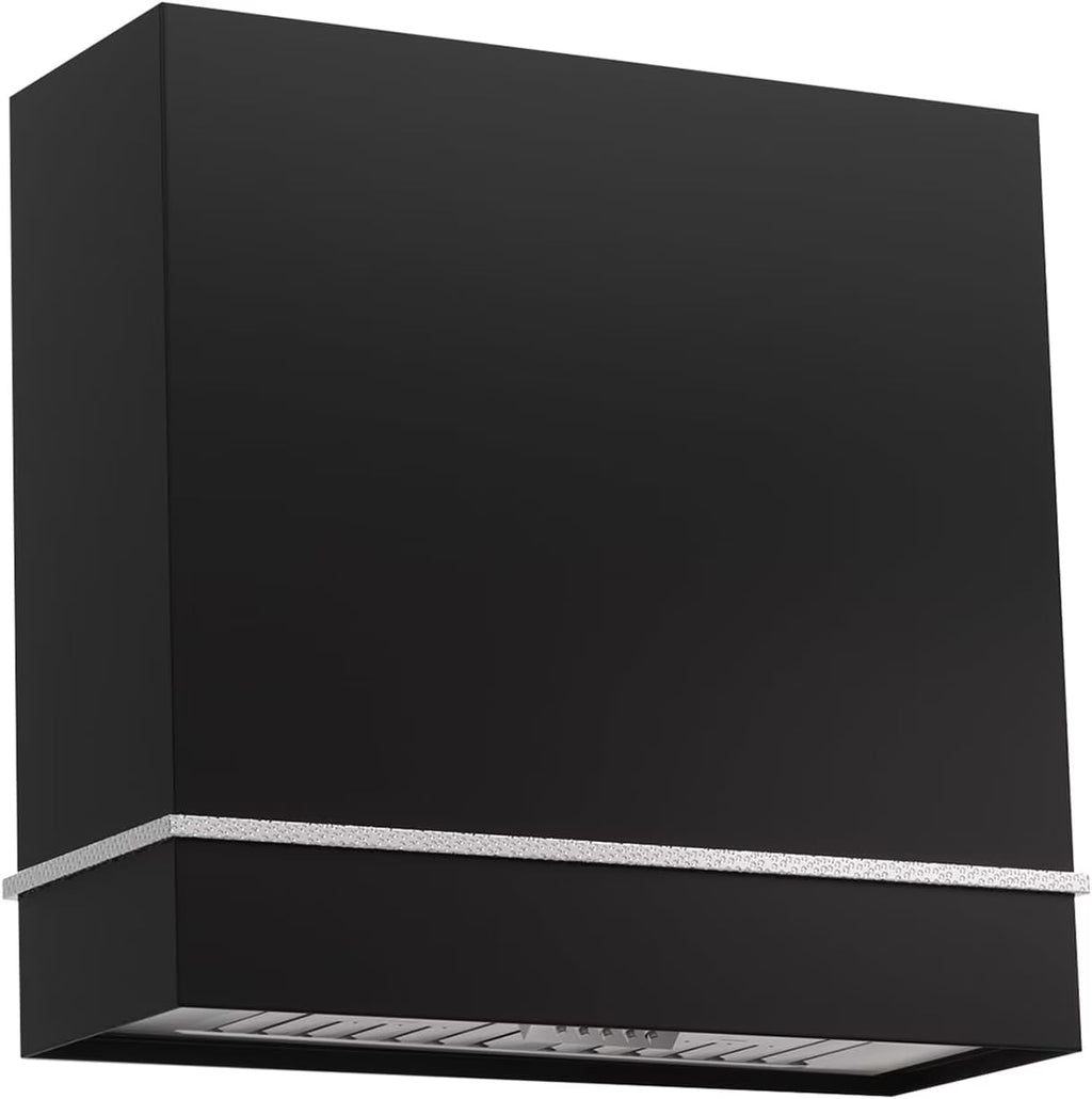2026 New Akicon Range Hood 30 Inch, 600 CFM Ducted Vent Hood, Stainless Steel Box Kitchen Hood with 2 LED Lights, Removable Baffle Filters