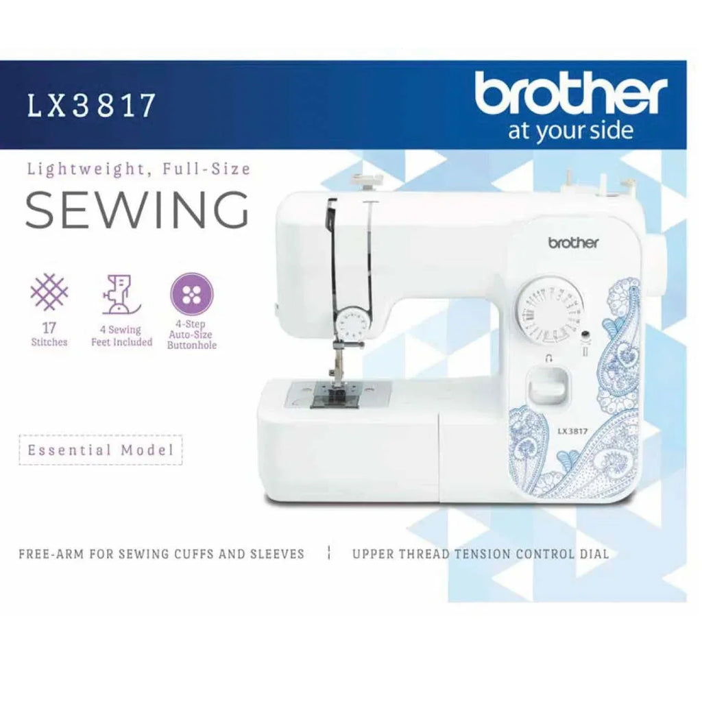2026 NewBrother LX3817- Beginner Sewing Machine, 17 Stiches