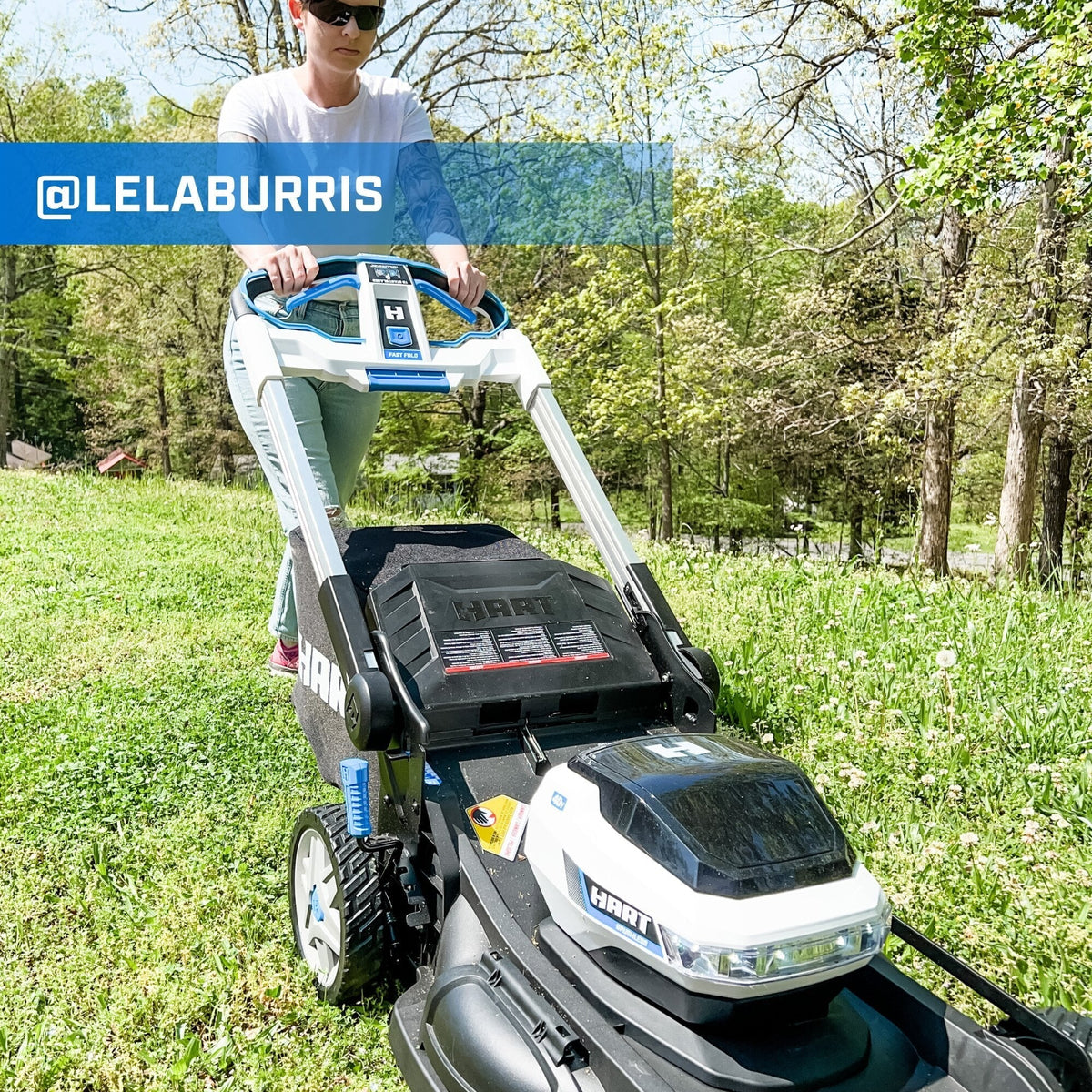 2026 NewHART 40-Volt 21-inch Supercharge 3-in-1 Self-Propelled Mower Kit, (2) 6.0Ah Lithium-Ion Batteries