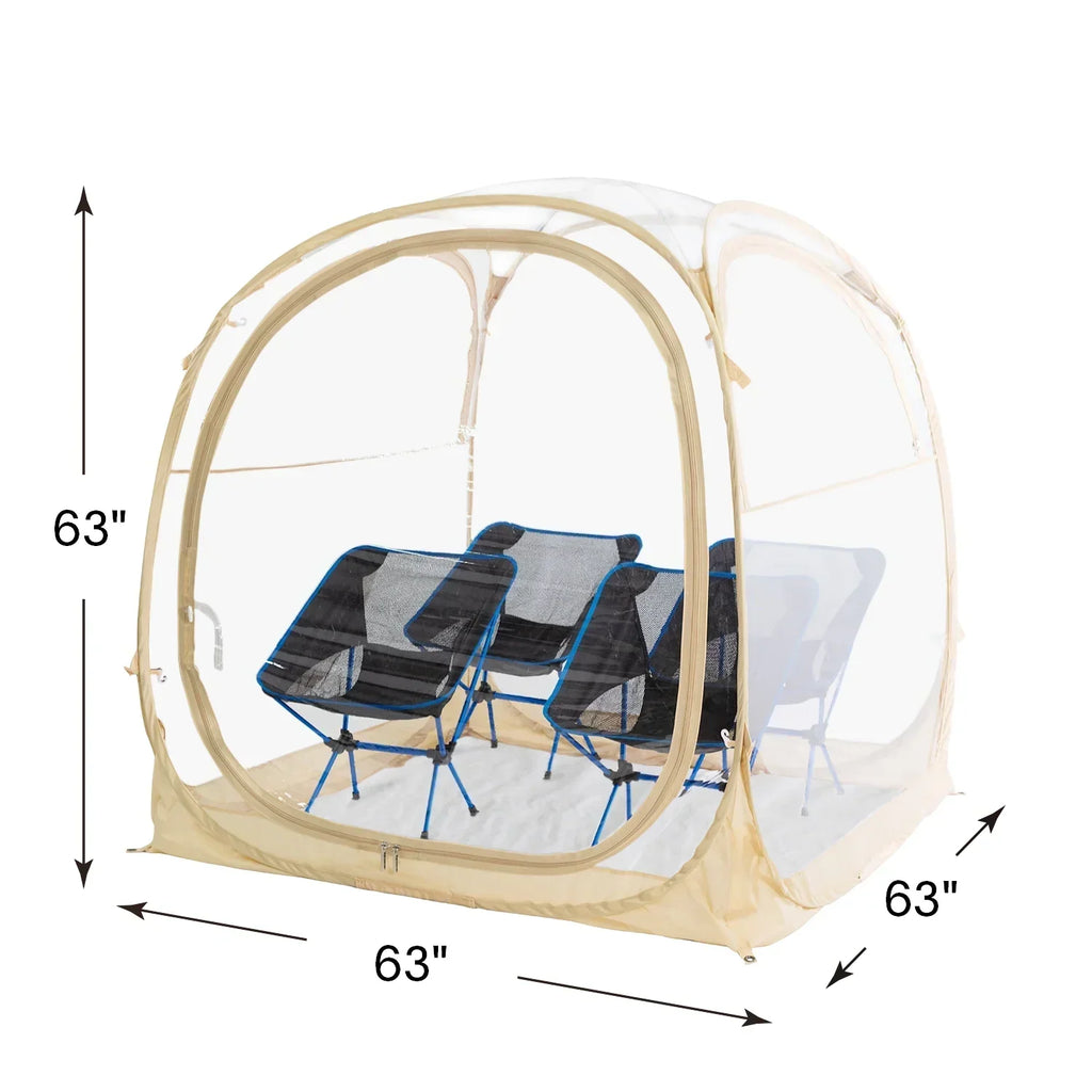 2026 NewEighteenTek Four-Person Weatherproof Pop-Up Sports Pod Tent Shelter