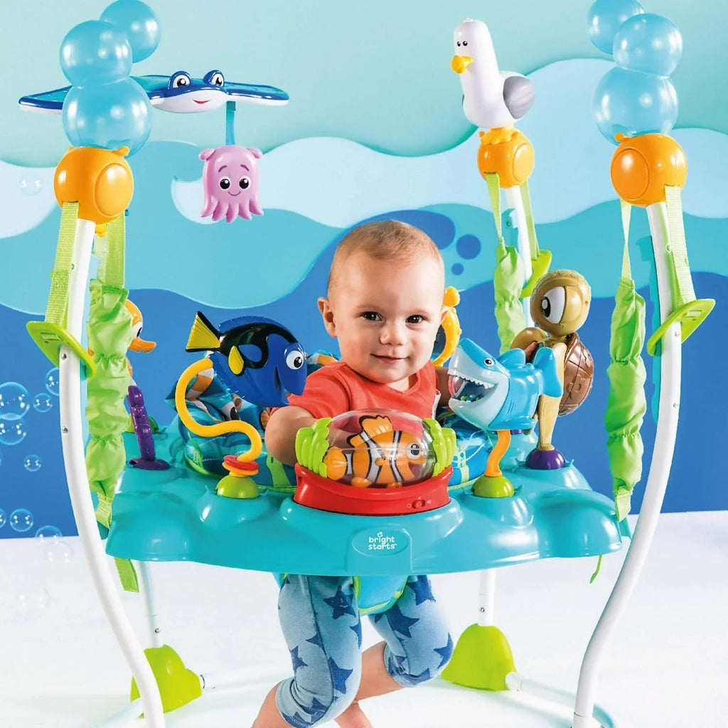 2026 NewBright Starts Baby Finding Nemo Sea of Activities Jumper Infant Entertainer, Unisex