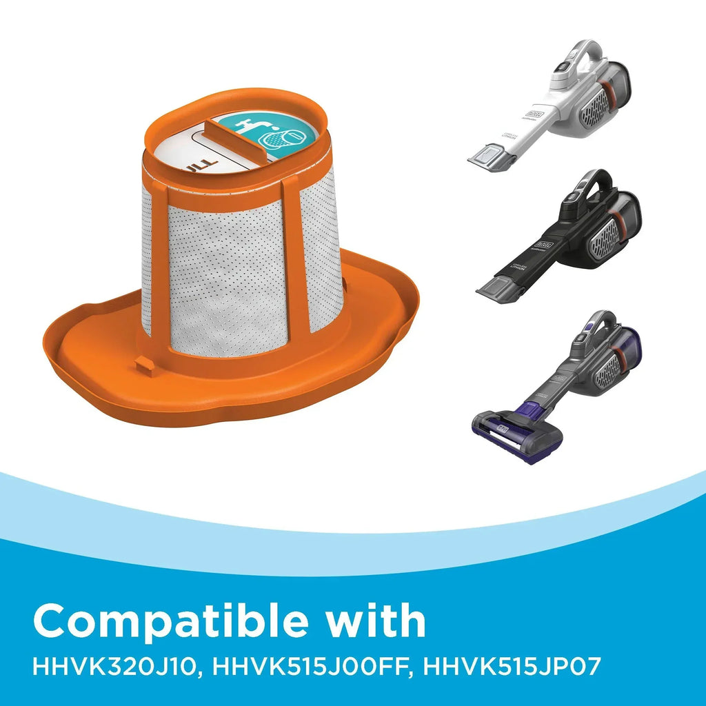 2026 NewBLACK+DECKER dustbuster furbuster AdvanceClean+ Cordless Pet Handheld Vacuum, HHVK515JP07