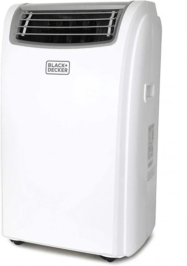 2026 NewBLACK+DECKER Portable Air Conditioner with 14,000 BTU, Heating Function and Remote Control, White