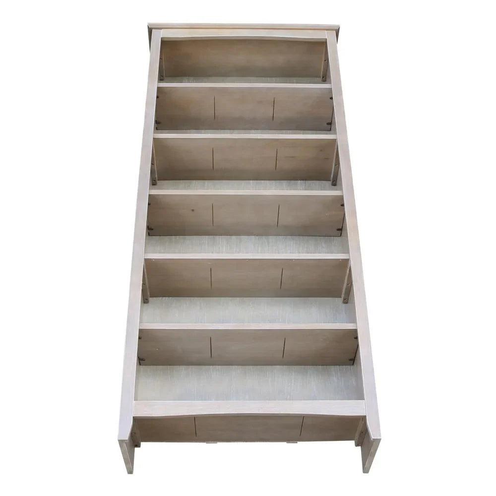 2026 NewInternational Concepts Solid Wood Shaker Bookcase, 72 in H