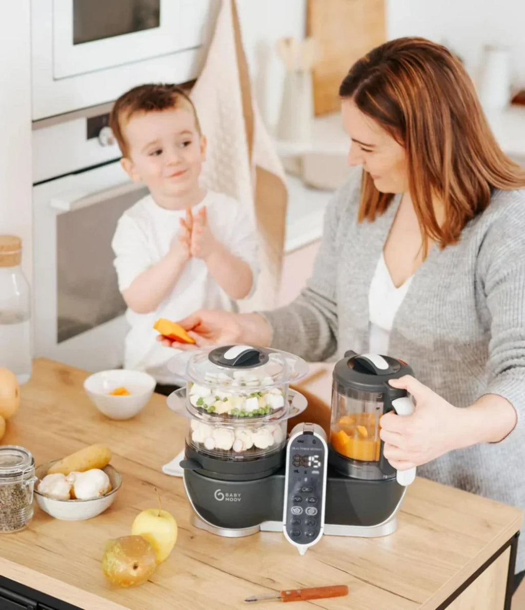 2026 NewBabymoov Duo Meal Station 6-in-1 multi-purpose baby food processor