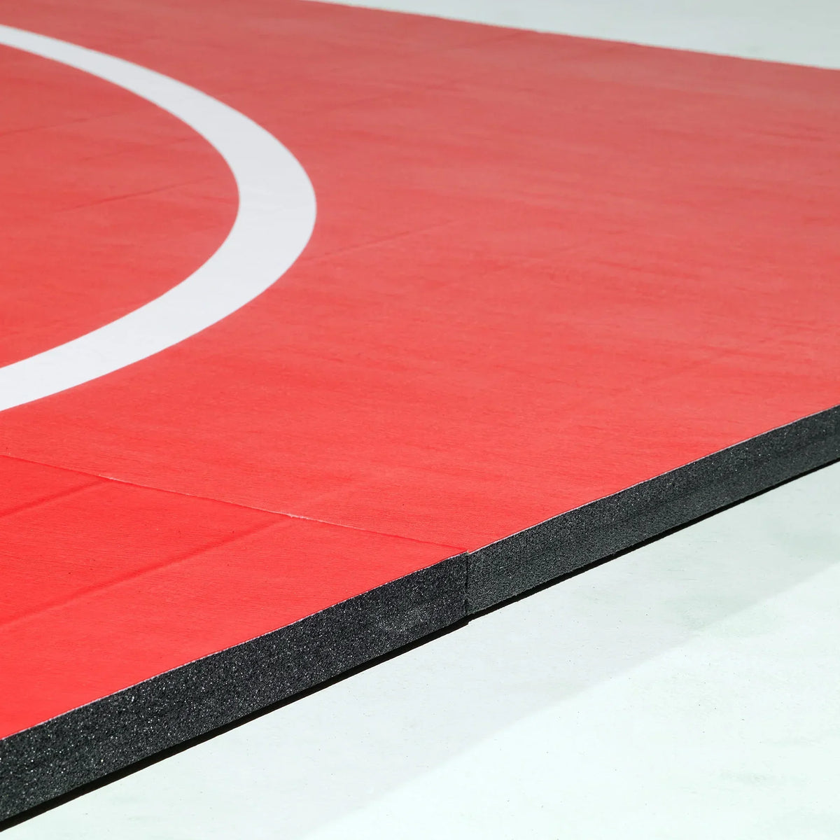 2026 NewDollamur 10'x10' Wrestling Mat, Black, Gymnastics, with Circles