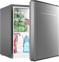 2026 NewFrestec 1.6 Cu.Ft Mini Fridge with Freezer, Compact Refrigerator, Energy Efficient for Office, Apartment, Dorm, Bedroom